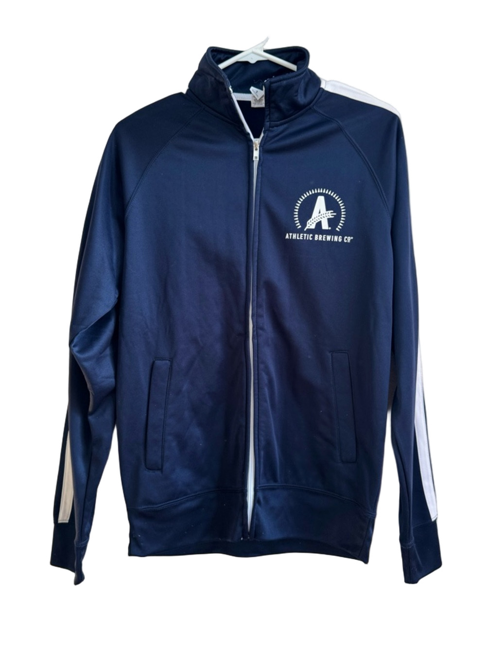 ATHLETIC BREWING CO Full Zip Track Jacket